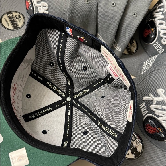 Miami Heat Denim Fitted Hat - Picture 8 of 12
